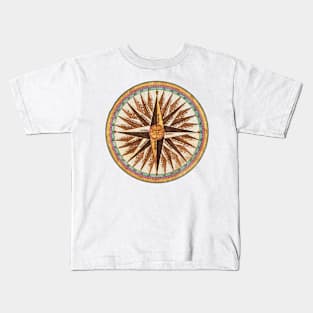 Compass - Vintage Style Kids T-Shirt